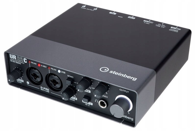 [新品]Steinberg UR22C Recording Pack Steinberg UR22C Recording Pack – Thomann Polska
