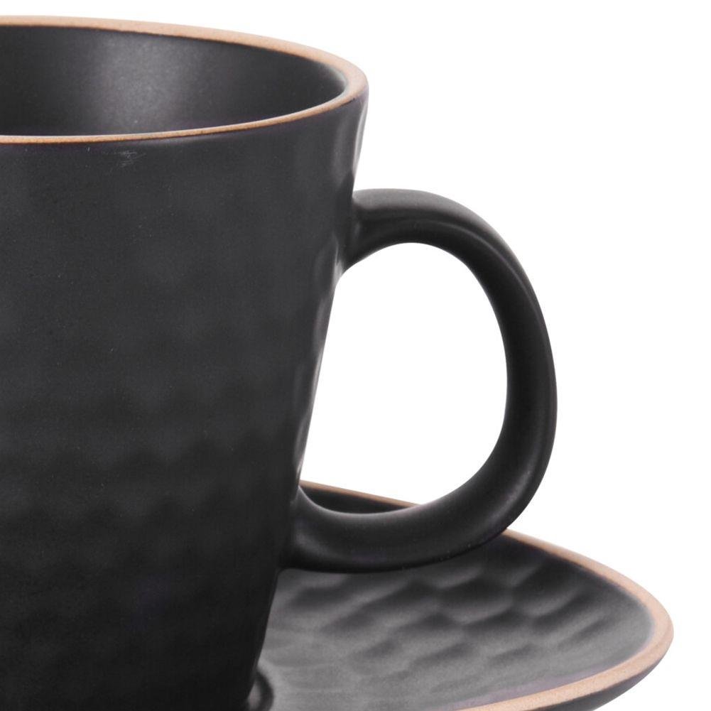 Siaki Collection Filiżanka ceramiczna ze spodkiem podstawką do kawy ...