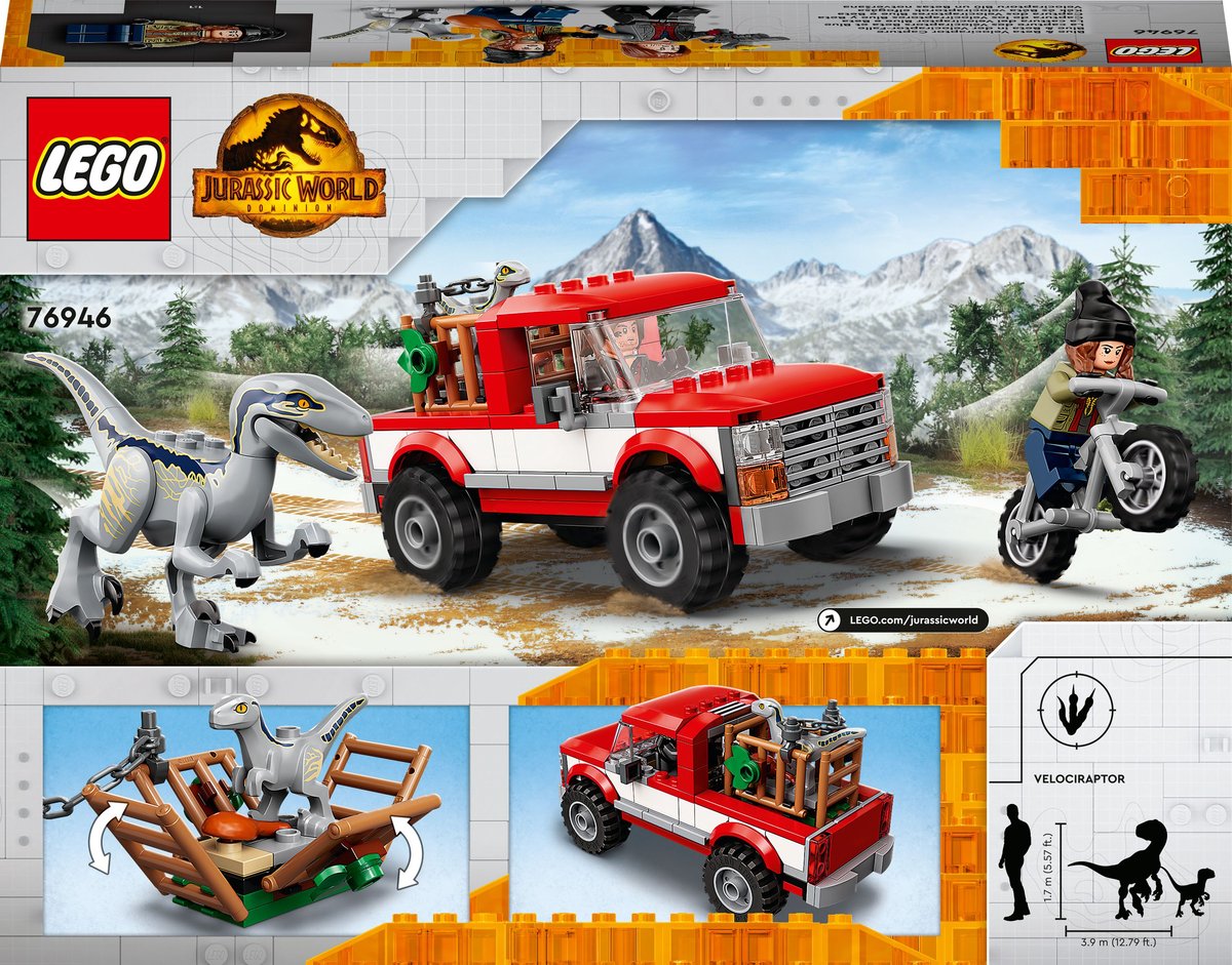 LEGO Jurassic World, klocki, klocki, Schwytanie