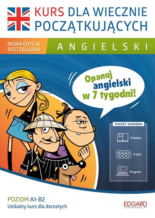 Angielski dla wiecznie początkujących. Poziom A1-B2 - Frankiewicz