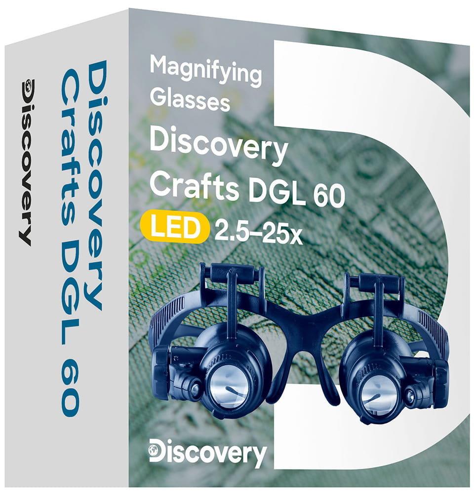 Levenhuk Discovery Crafts DGL 10 Magnifying Glasses