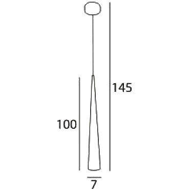 最新コレックション P0003 SLIM wisząca LAMPA Metalowa Maxlight OPRAWA stożkowa その他