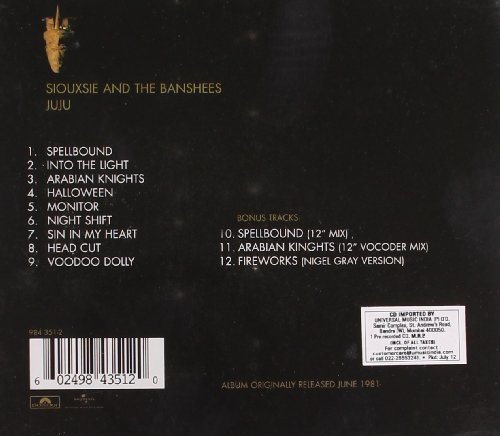 ゴシック・ロック Siouxsie And The Banshees, Juju Juju - Album by Siouxsie and the Banshees | Spotify