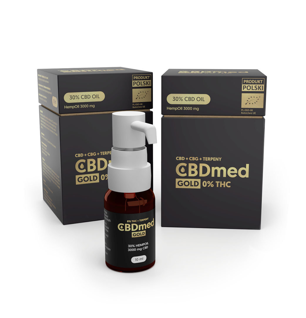 Olej Konopny Cbdmed Gold 30 3000 Mg Terpeny Sklep Empikcom 4837