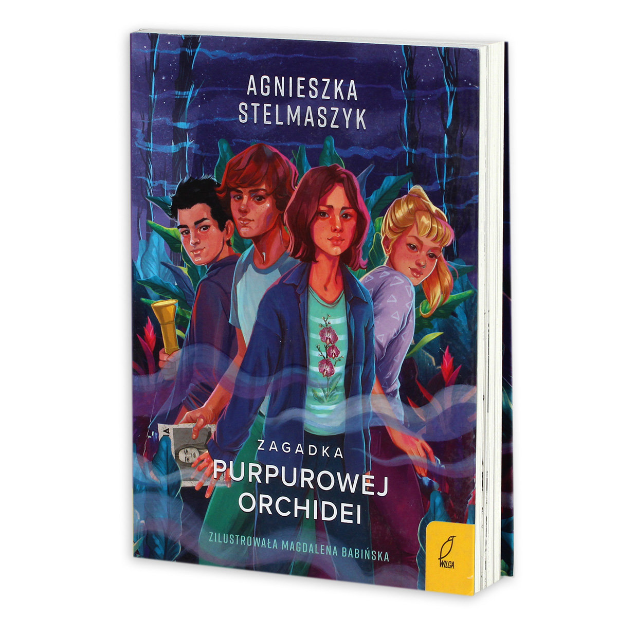Zagadka purpurowej orchidei. Klub Przyrodnika. Tom 1 - Stelmaszyk