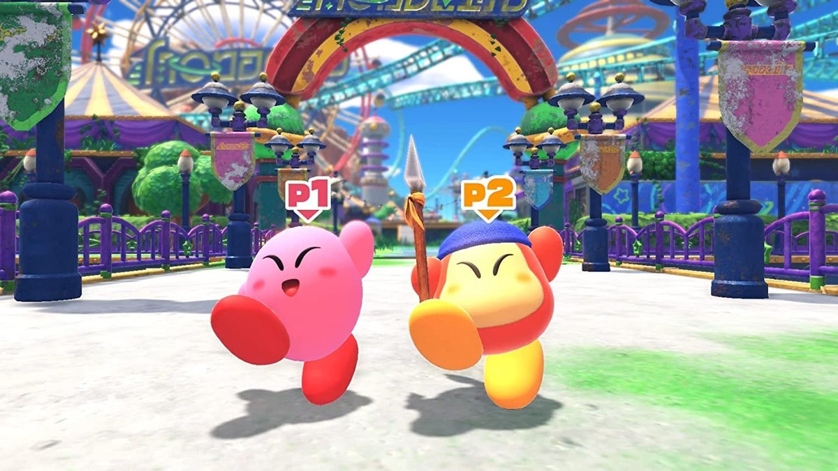 Kirby popular and the forgotten land for Nintendo Switch