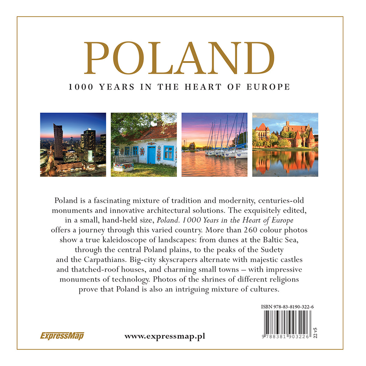 Poland. 1000 Years in the Heart of Europe. Album mini - Flaczyńska Malwina  Książka w Sklepie 