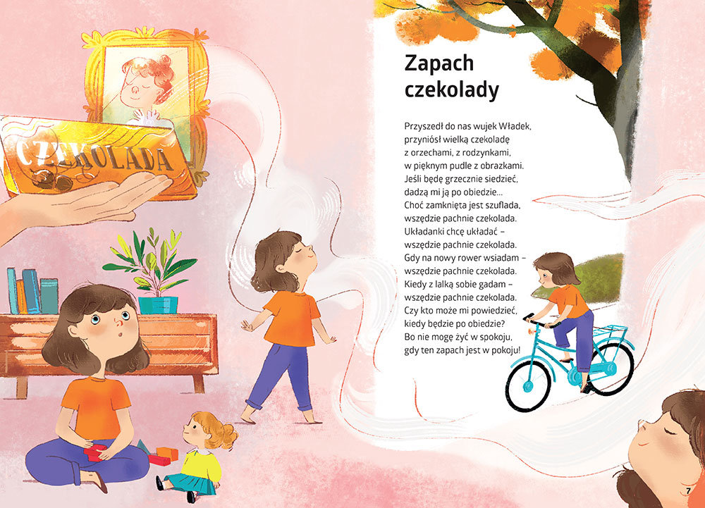 Najpiękniejsze wiersze. Zapach czekolady - Wawiłow Danuta | Książka w