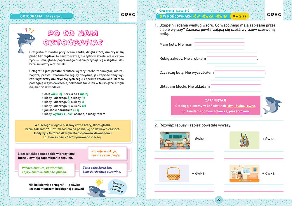Sprawdzian Ortografia Klasa 2
