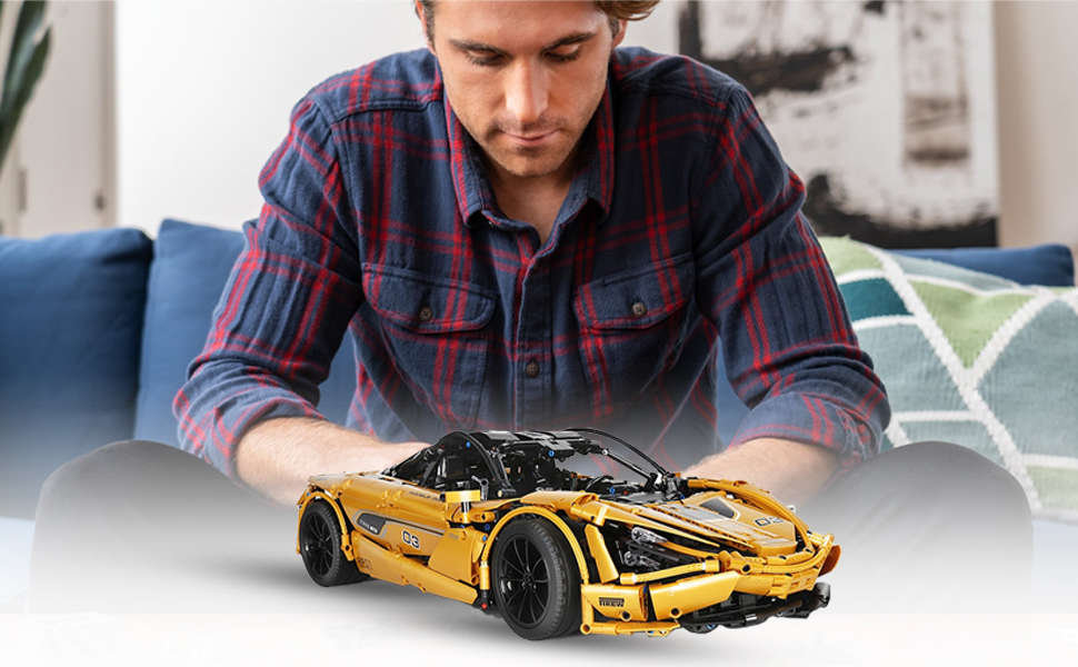 MOULD KING 13145S 1:8 Mclaren 720S with 3149 Pieces