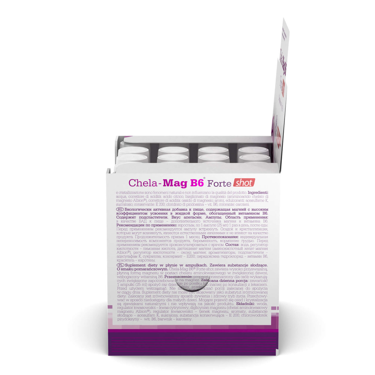 Olimp Chela-Mag B6® Forte Shot - 25 Ml Ampułka - Pomarańcza.