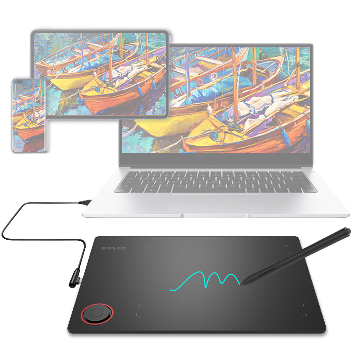 Bosto Graphic Tablet T608 Bosto Sklep