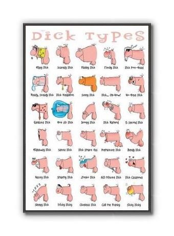 dick types