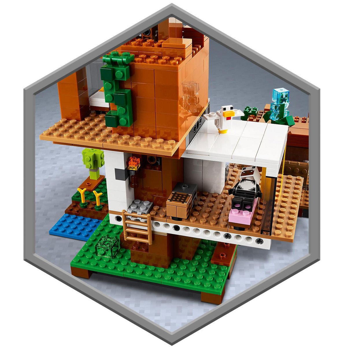 OUTLET LEGO Minecraft, Nowoczesny domek na drzewie, 21174 LEGO