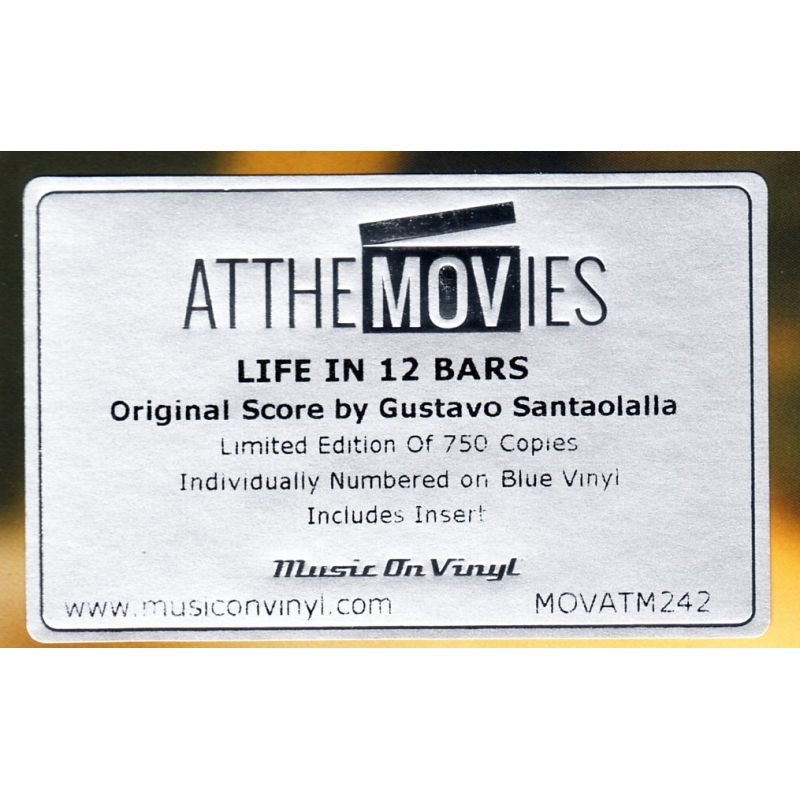 欧LP Gustavo Santaolalla 12 Bars (From The Film Eric Clapton: Life In 12 Bar MOVATM242 Music On Vinyl /00260 Gustavo Santaolalla – 12 Bars (From The Film Eric Clapton