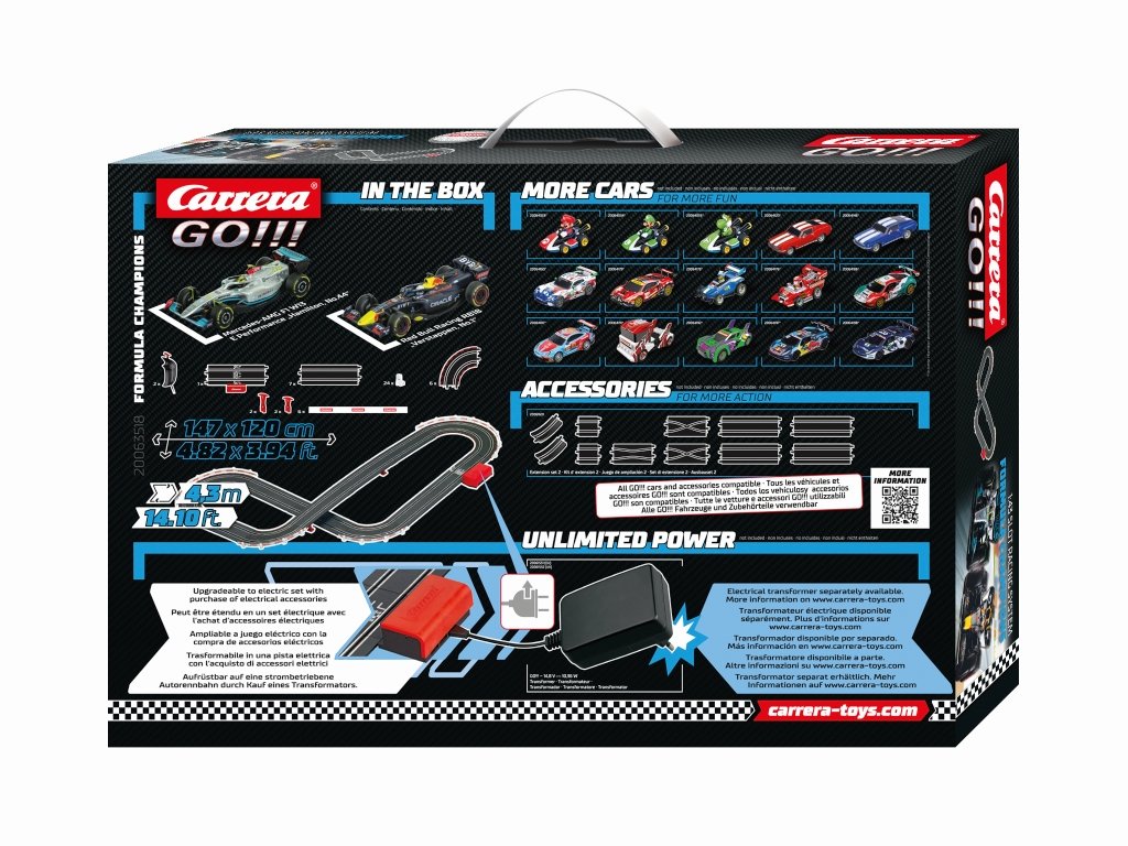 Carrera Go, 20063518, Formula Champions, 4,3m - Carrera | Sklep