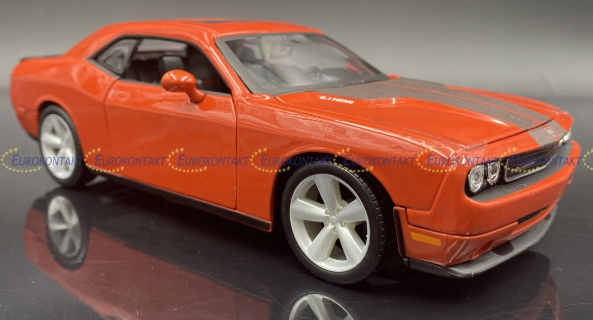 Maisto, Dodge Challenger SRT8, 2008, Pomarańczowy, 1/24