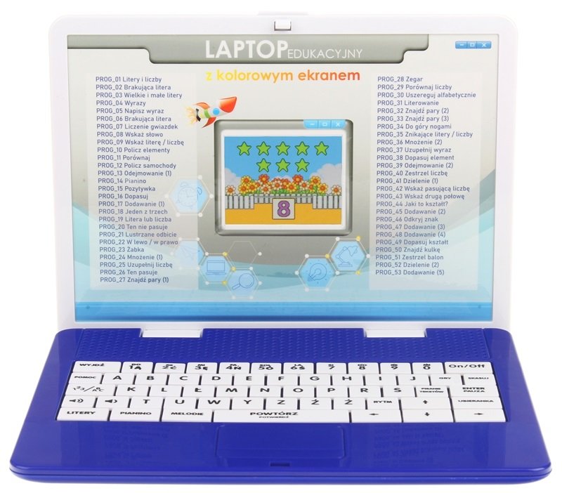 HH Poland, Laptop Edukacyjny Dla Dzieci 53 Programy Pl Nauka - HH ...