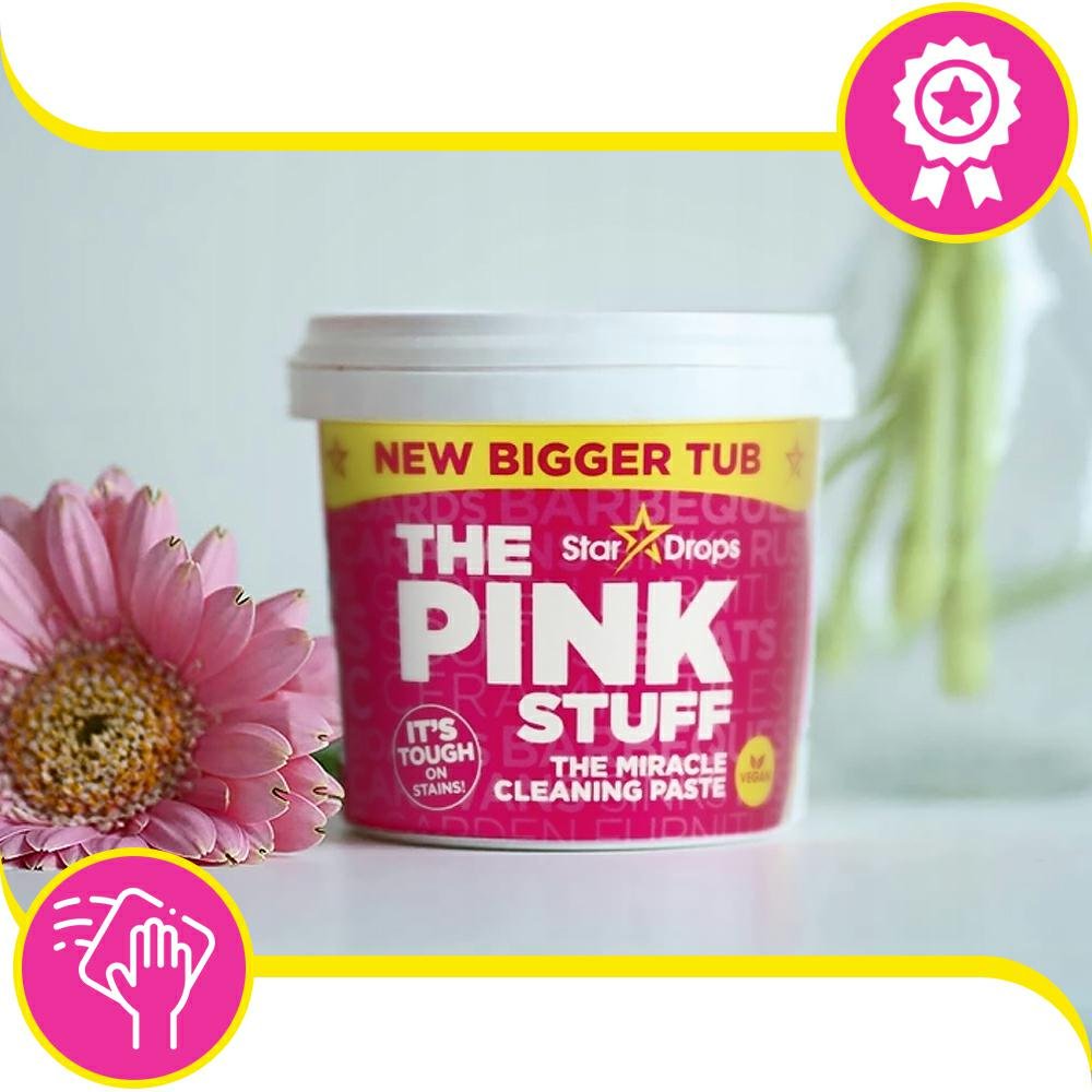 Uniwersalna Pasta Czyszcząca The Pink Stuff Naturalna Wielofunkcyjna 850g  25556 - Drogeria internetowa BAXTAN