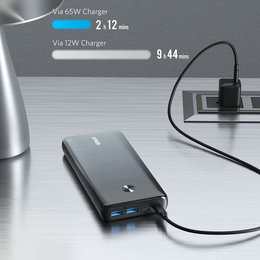 アンカー Anker PowerCore III Elite 25600 87W Powerbank Anker Powercore Iii Elite 25600 Mah 87W - ANKER