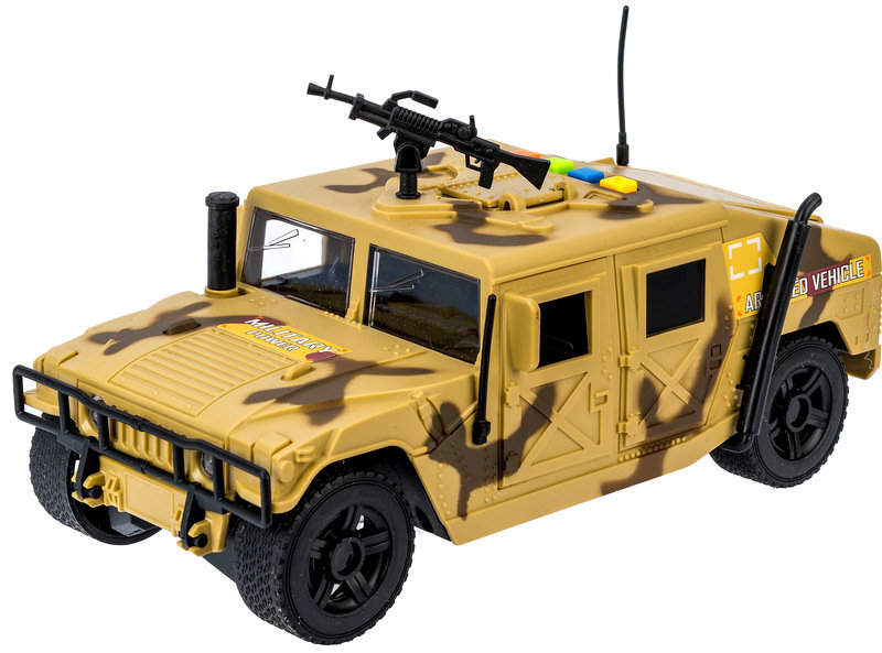Hammer Auto Wojskowe Z Karabinem Światło Dźwięk Lean Toys Sklep