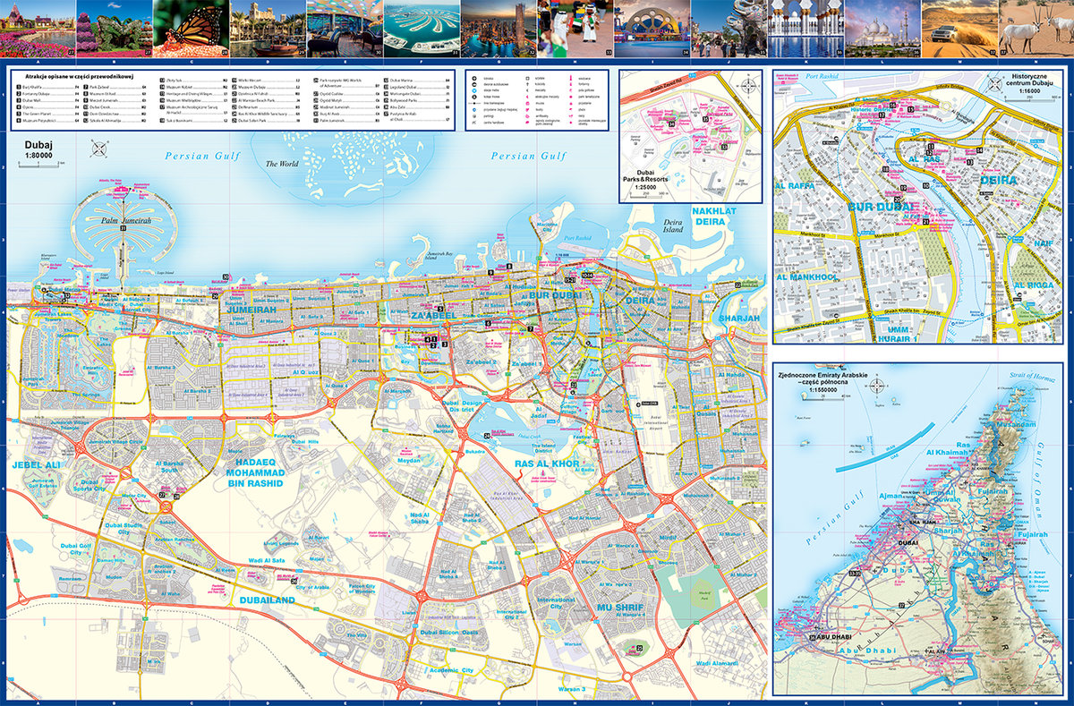 Dubaj 2w1. Przewodnik I Mapa - Cichy Antoni | Książka W Sklepie EMPIK.COM