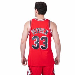 新品 Mitchell&Ness BULLS 33 PIPPEN Jersey MITCHELL & NESS NBA SWINGMAN JERSEY CHICAGO BULLS - SCOTTIE