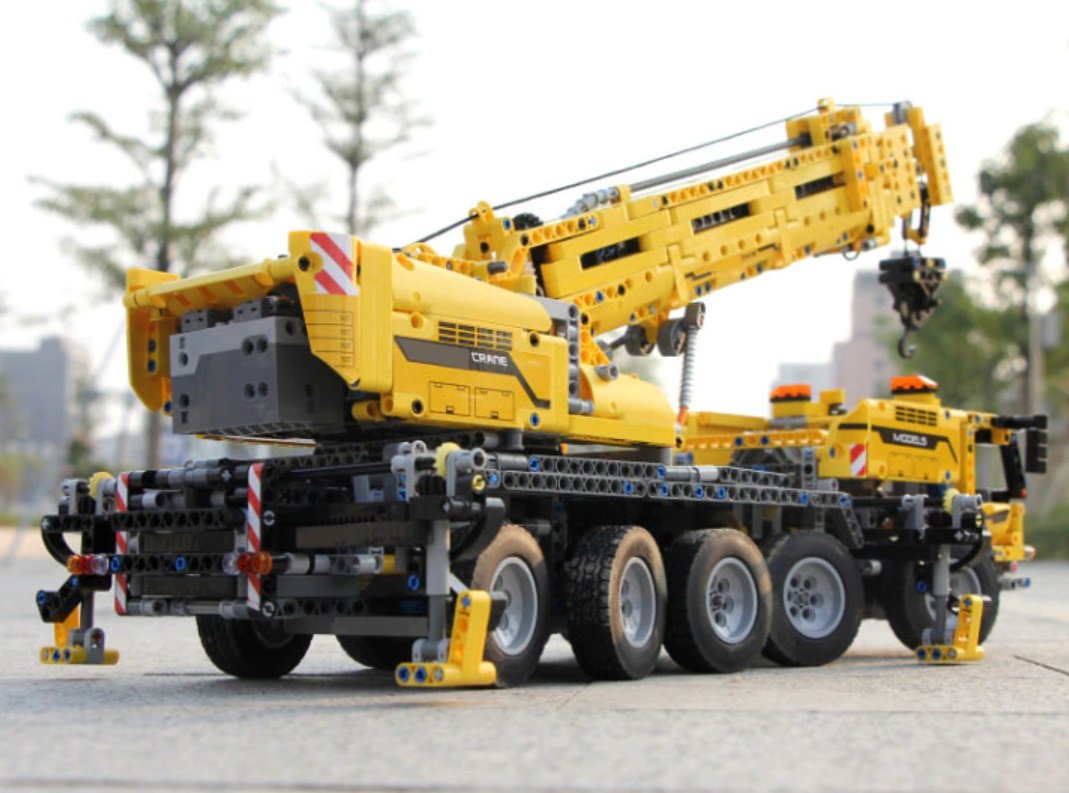 Klocki Dźwig Żuraw Technic Aplikacja Crane Mk13107 - Inna