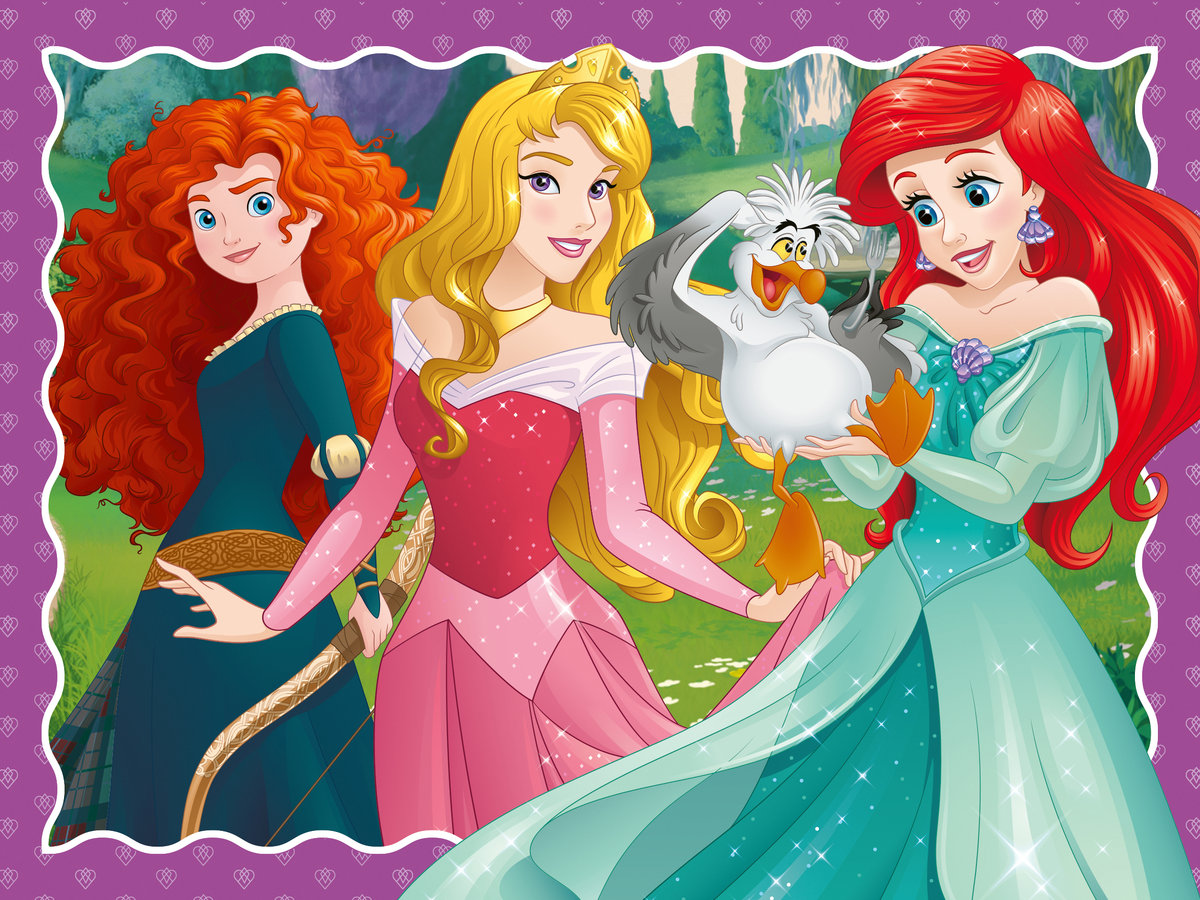 Четыре принцессы Дисней