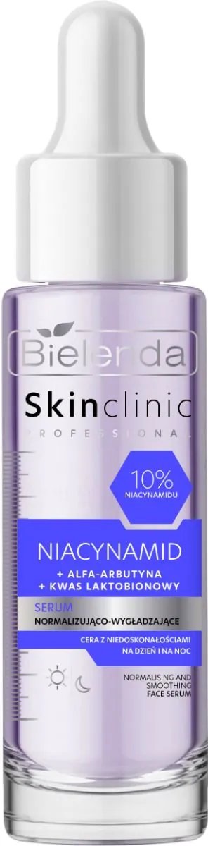 Bielenda Skin Clinic Professional Normalizująco Wygładzające Serum Do Twarzy Niacynamid