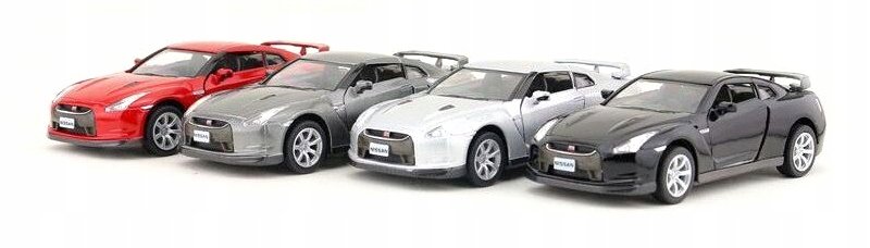 Nissan Gt-R R35 Metalowy Samochód Różne Kolory - KINSMART | Sklep