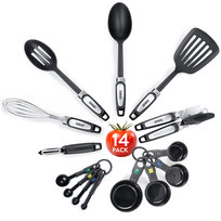 16705 Tatkraft Grip zestaw przyborów kuchennych 14 sztuk