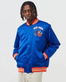 ジャケット・アウター Cookies Knicks warriors NBA Vtg Rare NBA New York Knicks Starter Pull Over Jacket Men's