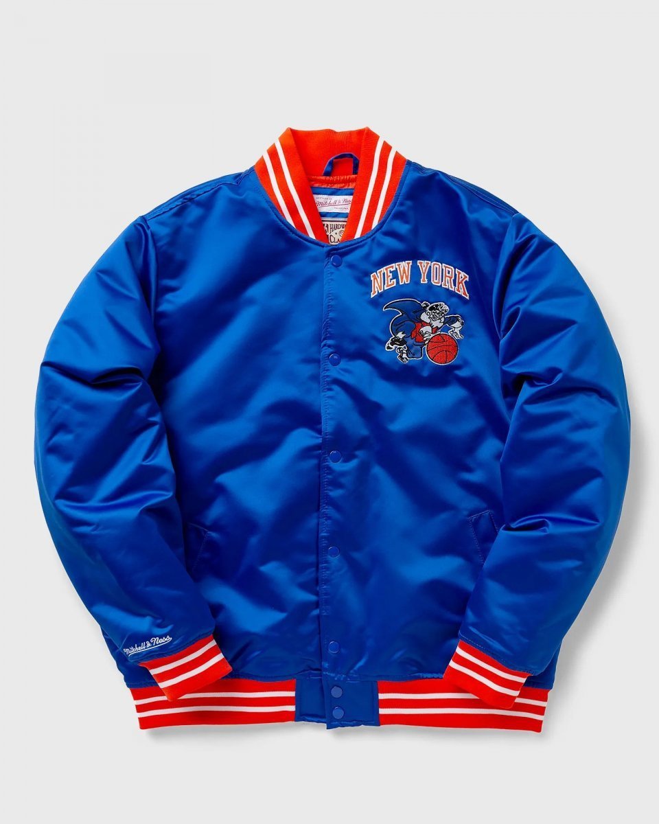Mitchell & Ness Kurtka Nba Heavyweight Satin Jacket New York