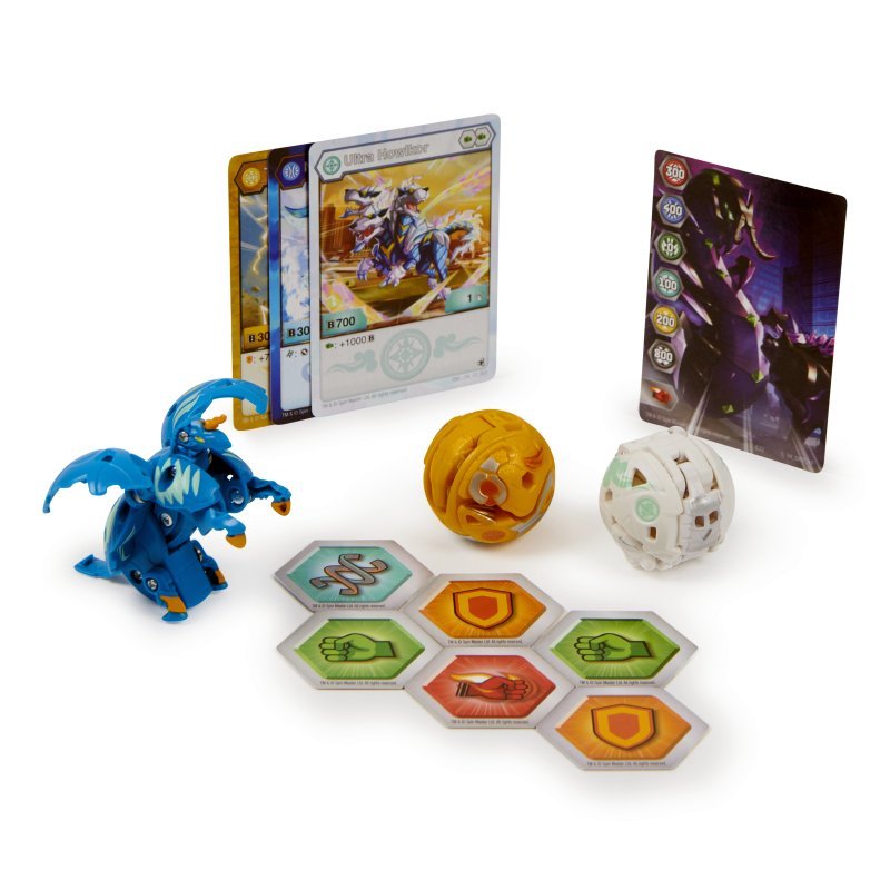 Bakugan Evolutions, Wrath and Insectra Battle Strike Pack, Includes 6  Bakugan action-figures, 9 trading -cards and 8 BakuCores, Kids Toys for  Boys