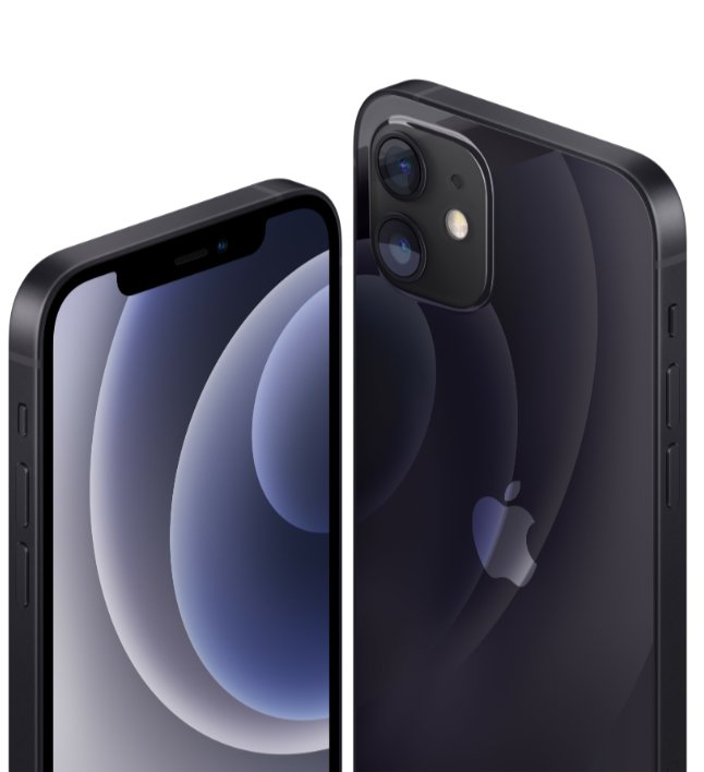 Smartfon Apple iPhone 12, 128 GB, czarny - Apple | Sklep EMPIK.COM