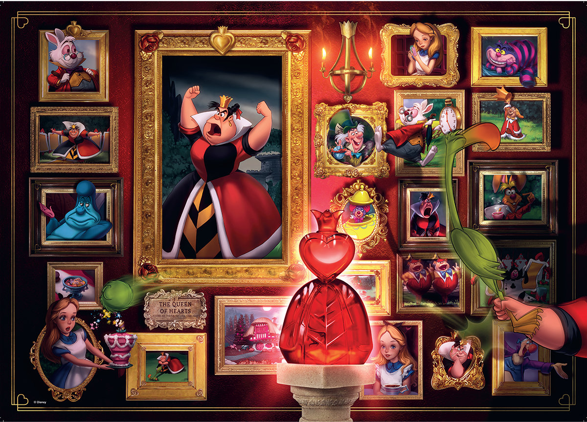 Ravensburger, puzzle, Disney, Villainous, Królowa Kier, 1000 el. -  Ravensburger | Sklep EMPIK.COM