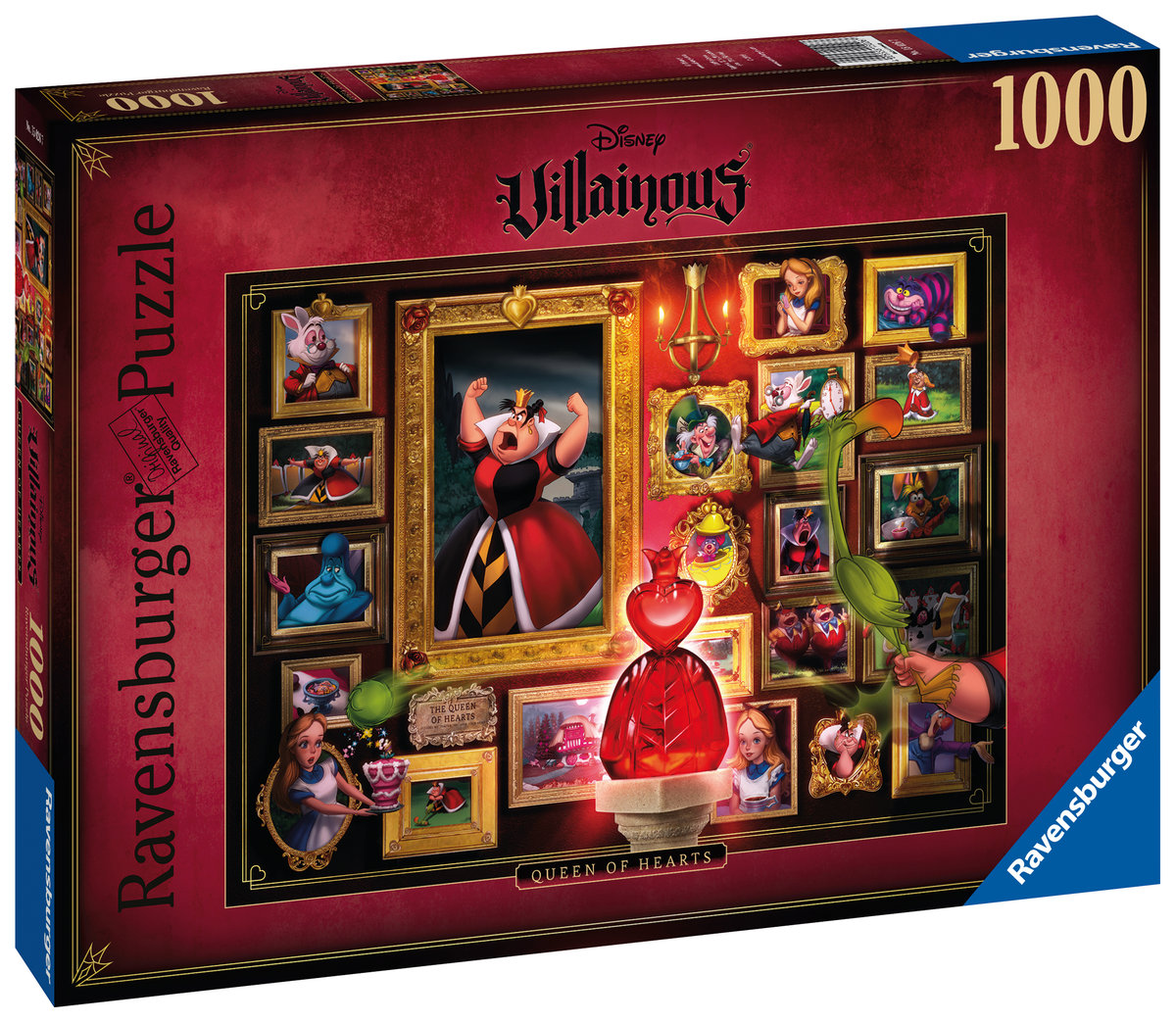 Ravensburger, puzzle, Disney, Villainous, Królowa Kier, 1000 el. -  Ravensburger | Sklep EMPIK.COM