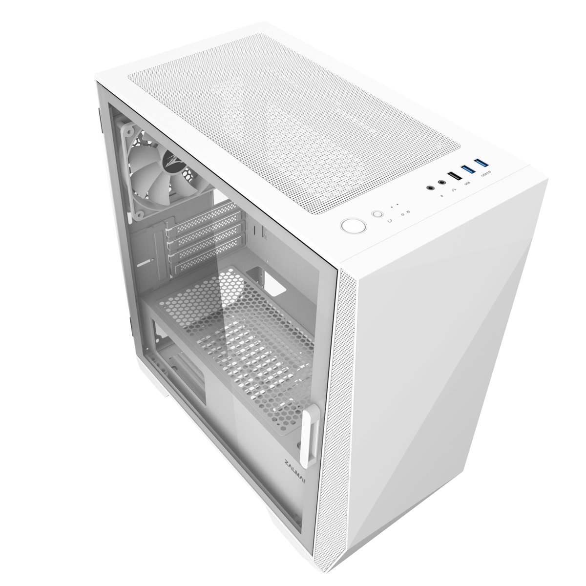 ZALMAN Z1 Iceberg White [microATX・Mini-ITX対応 ミニタワー型PC