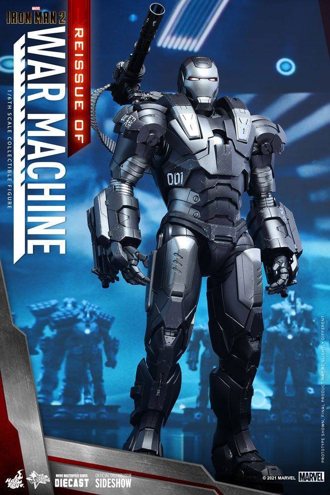 Figurka Iron Man 2 Movie Masterpiece 1/6 War Machine - Hot