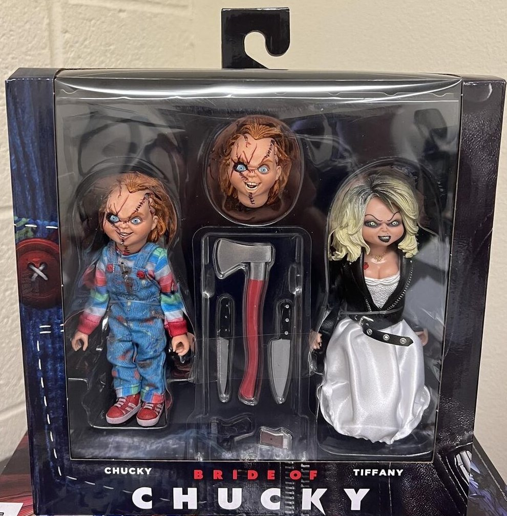 CHUCKY i TIFFANY figurki 14 cm horror NECA - Neca | Sklep EMPIK.COM