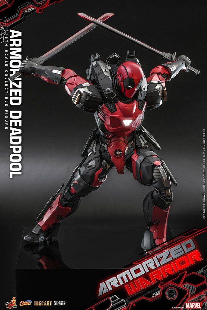 Hot Toys Armorized Deadpool - Marvel Comic