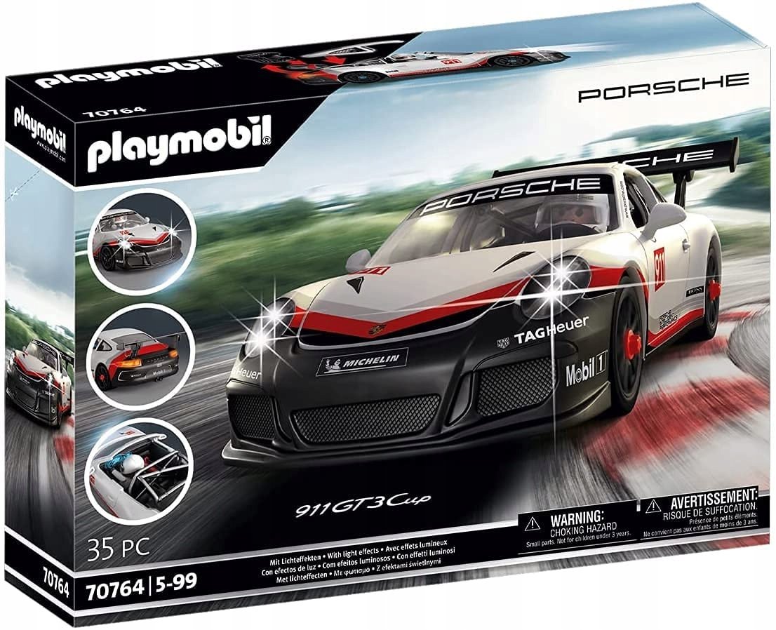 Porsche 911 GT3 Cup プレイモービル　playmobil Playmobil, Samochód Porsche 911 GT3 Cup, 70764 - Playmobil