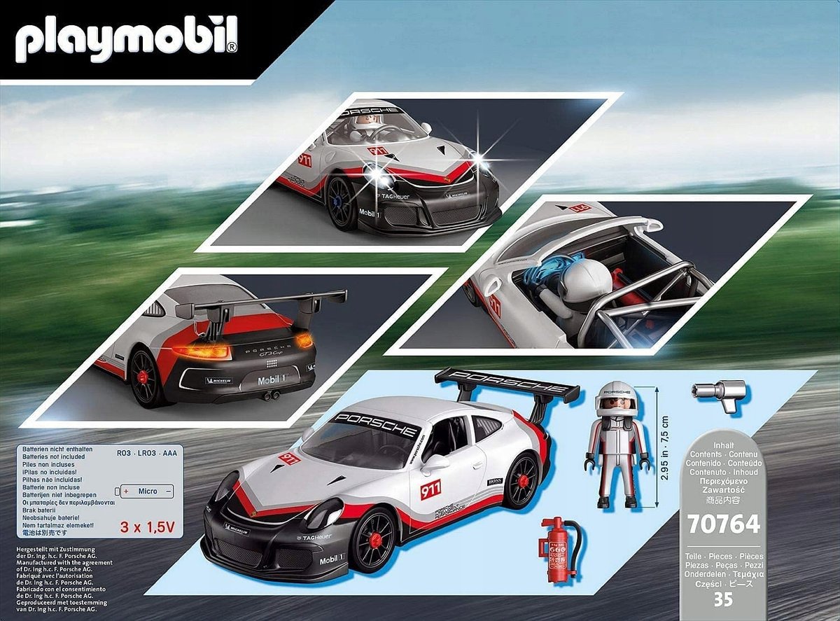 Playmobil 70764 Samochód Porsche 911 GT3 Cup : Warszawa