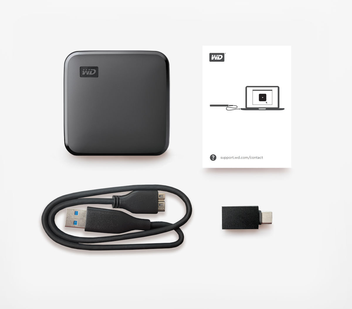 Dysk WD Elements SE dysk przenośny SSD 2TB odczyt do 400MB/s