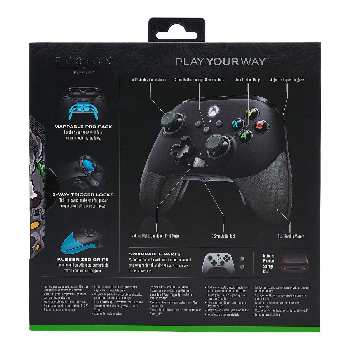 PowerA Xbox Series Pad przewodowy Fusion 2 PRO czarny