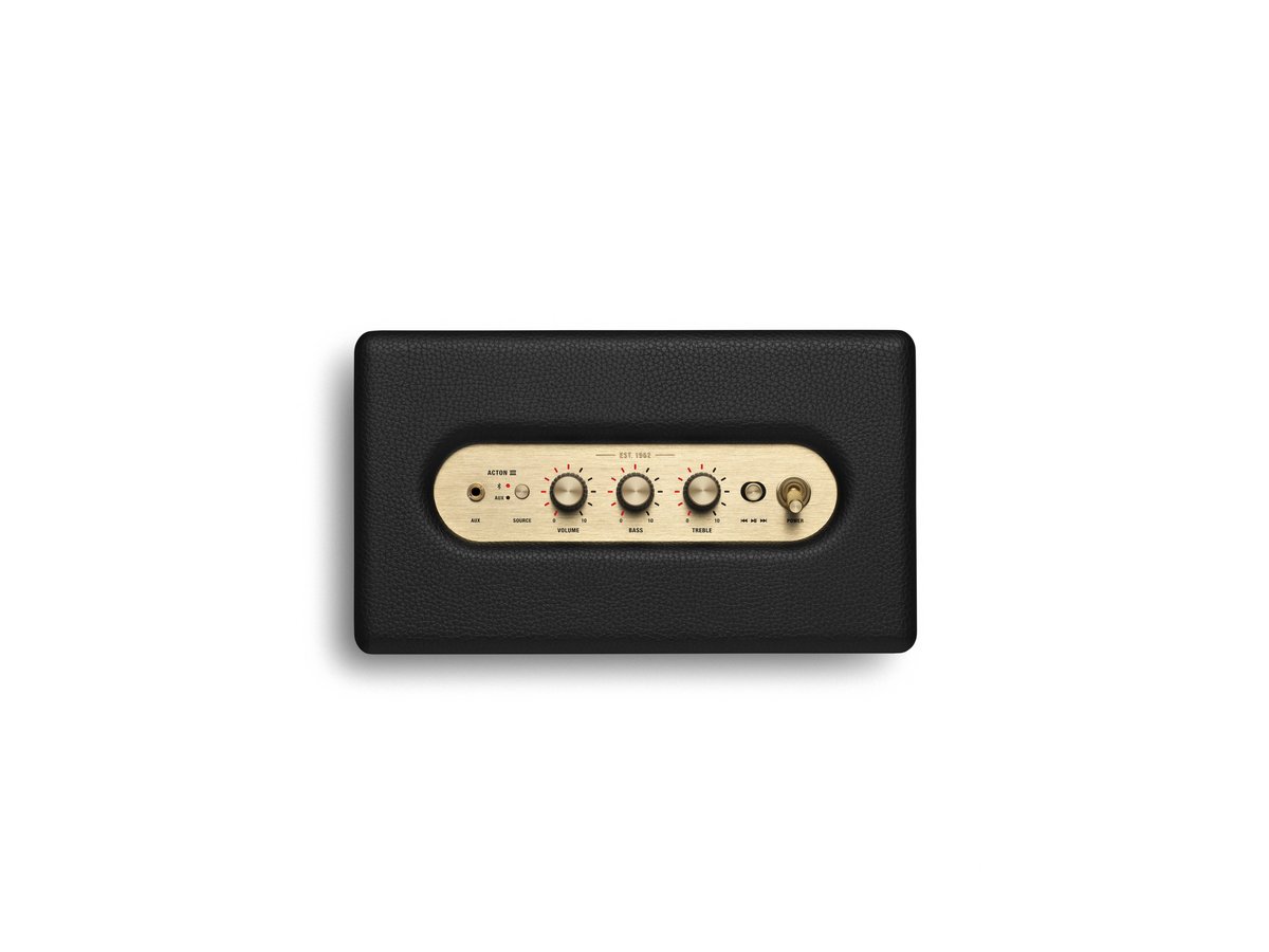 Marshall Głośnik Bluetooth Acton III Czarny - MARSHALL