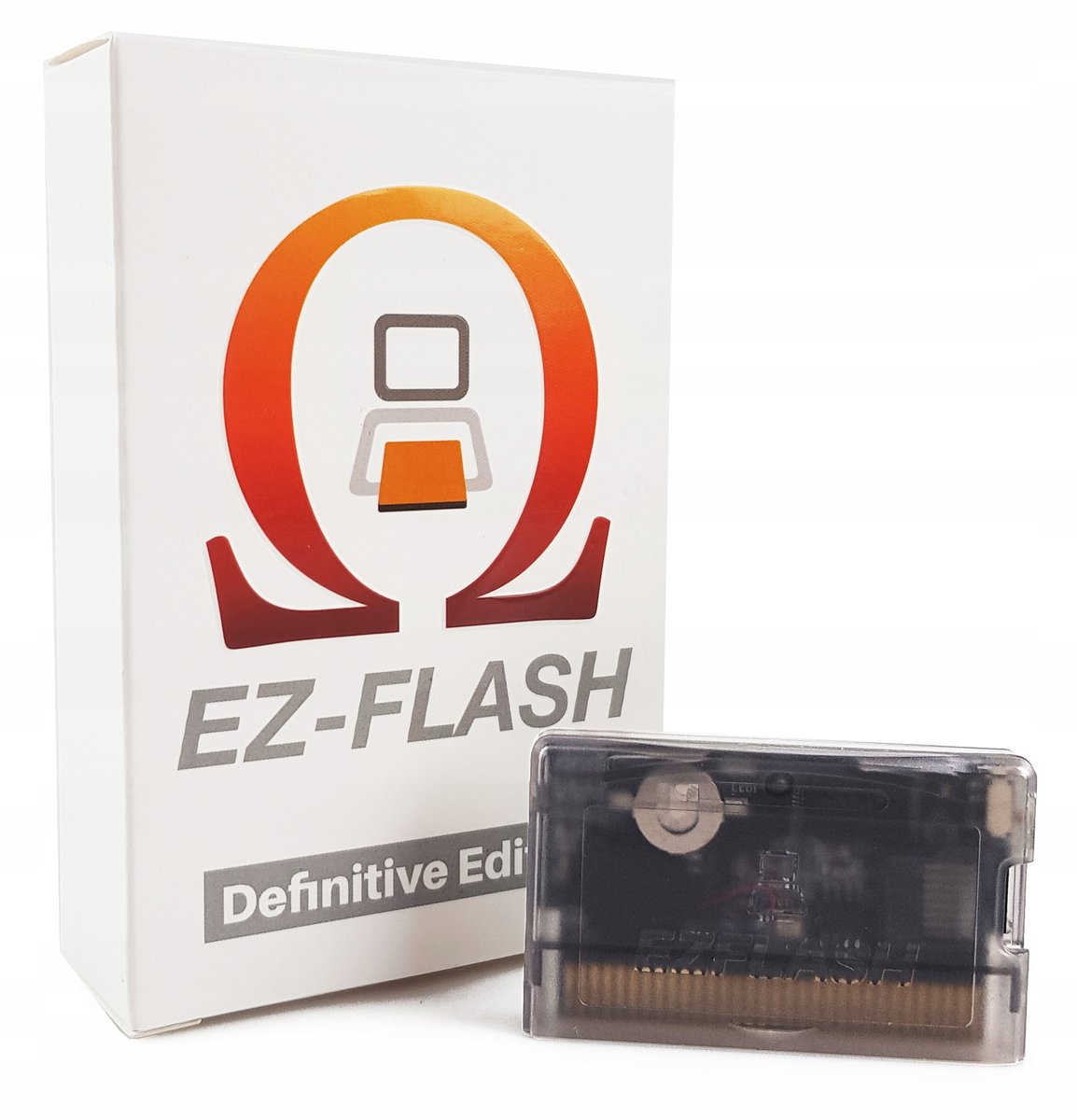 携帯用ゲームソフト EZ-FLASH OMEGA Amazon | EZ Flash Omega ブラック 透明エディション GBA NDS