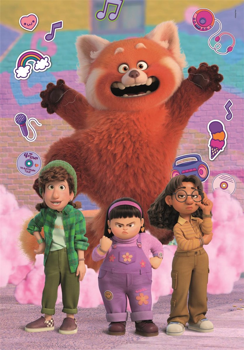 Clementoni, Puzzle Super Disney Turning Red 29784, 180 el