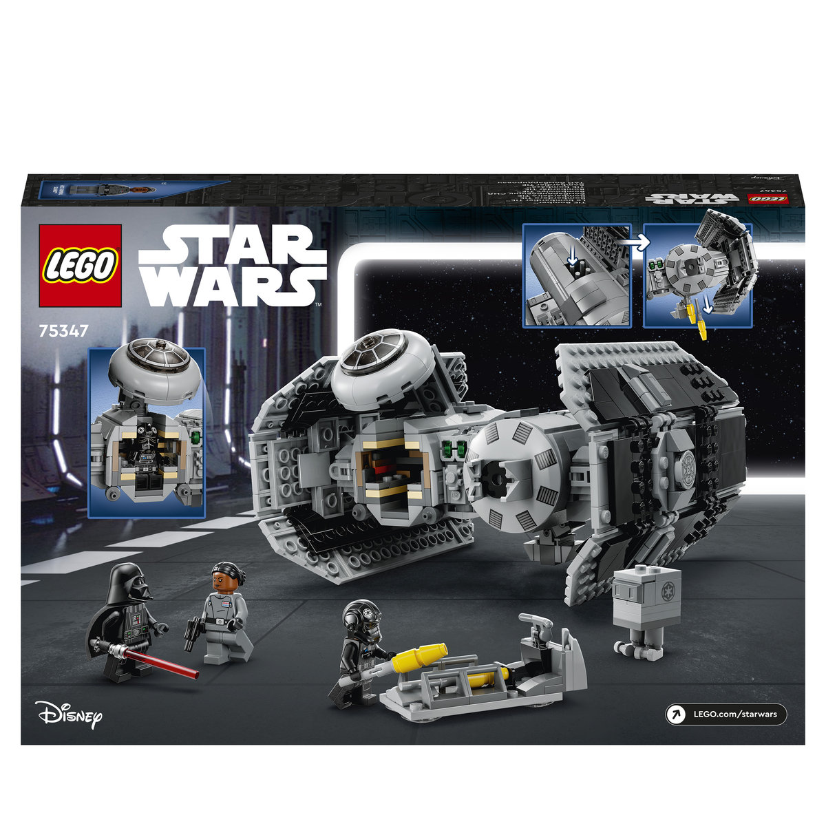 LEGO Star Wars, klocki, Bombowiec TIE, 75347 - LEGO | Sklep
